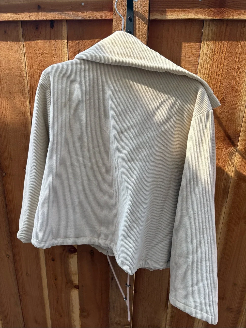 Acoa cream corduroy